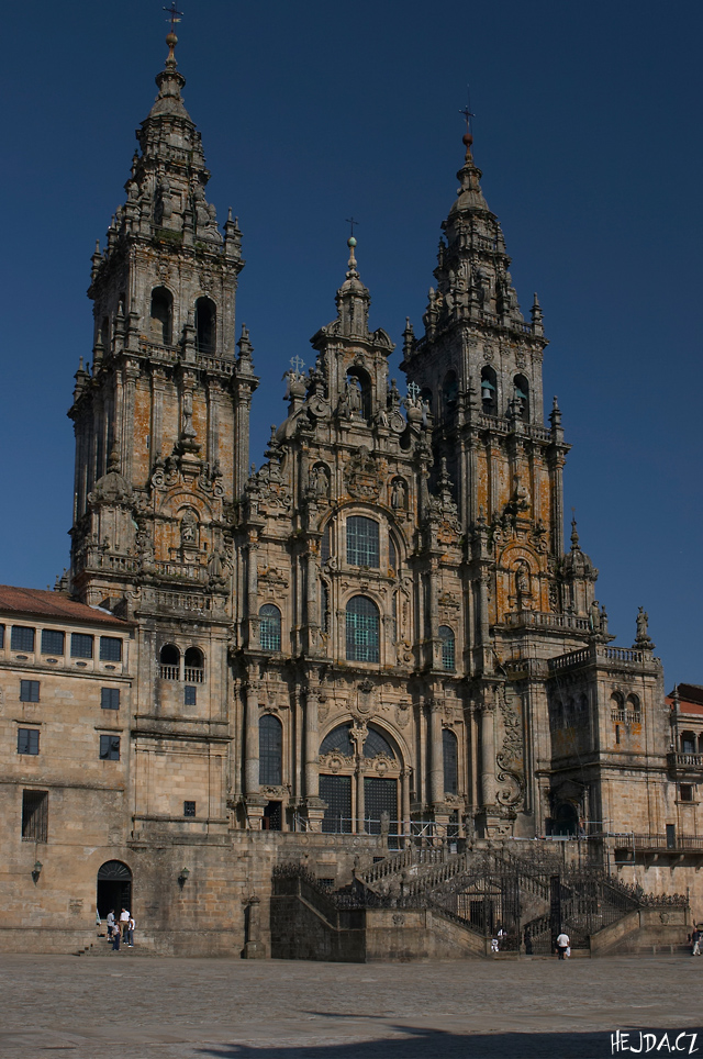 katedrála v Santiago de Compostela