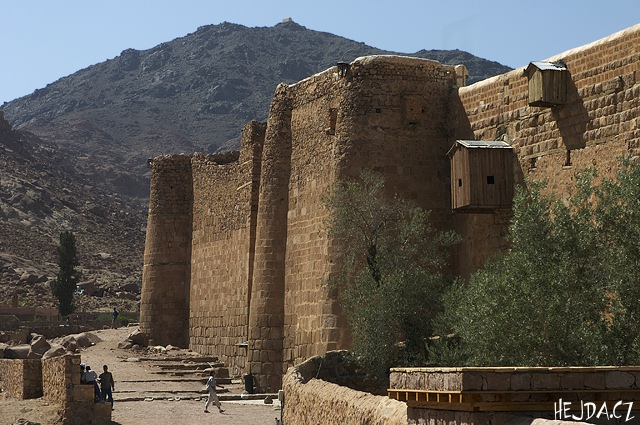 Klášter sv. Kateřiny a nejvyšší hora Sinaje Gebel Músa