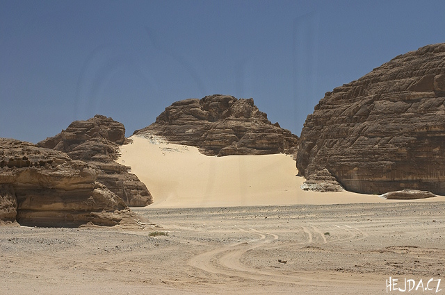 poušť na Sinaji